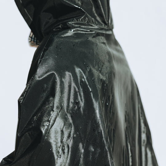 Raincoat turtle neck