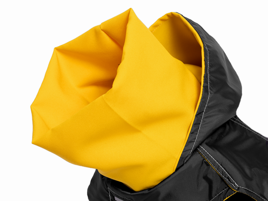 Raincoat turtle neck